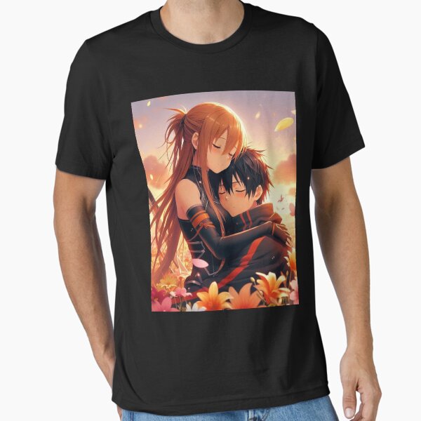 Camiseta Sword Art Online Kirito Y Asuna - México