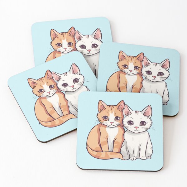 Item preview, Cute Cats designed and sold by ColorArtByEric.