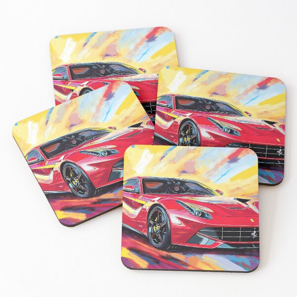 Item preview, Red Ferrari F12berlinetta IV designed and sold by AutoPopStudio.