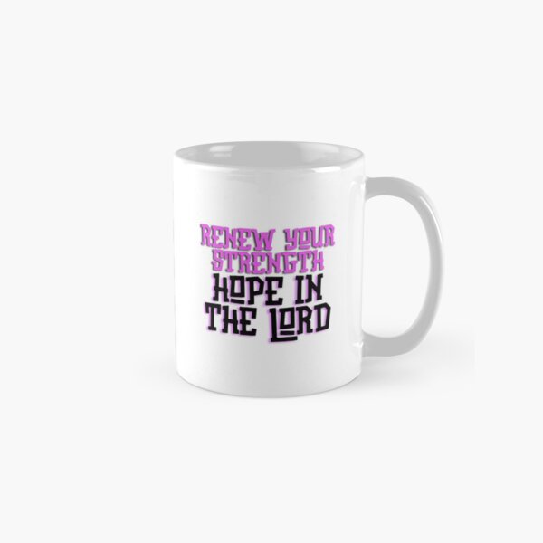 Item preview, Isaiah 40:31 Renew You Strength Mug designed and sold by KingdomQuill.