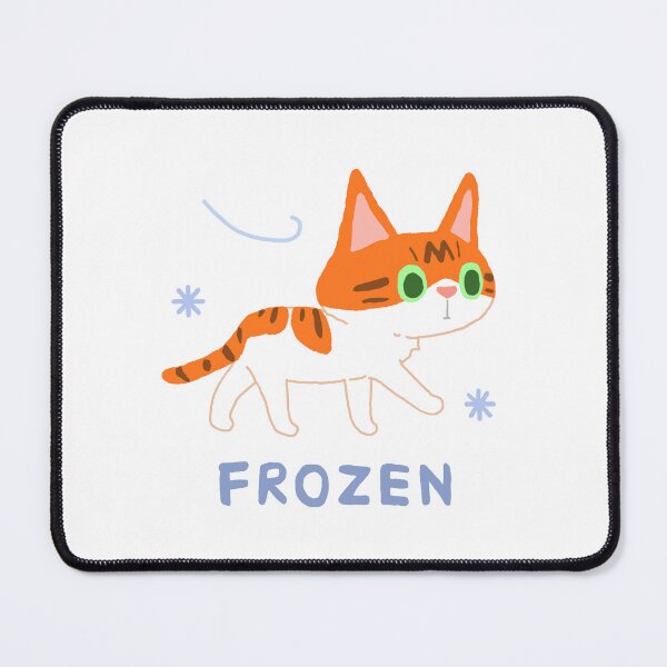 Item preview, Orange and White Cat Walking designed and sold by jebi-garden.