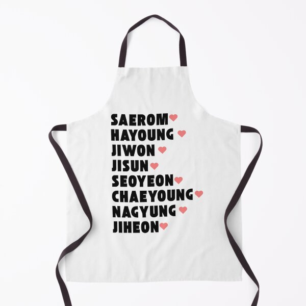 Item preview, Fromis_9 with Member Names Kpop Group Design designed and sold by AJUNICE STUDIO.