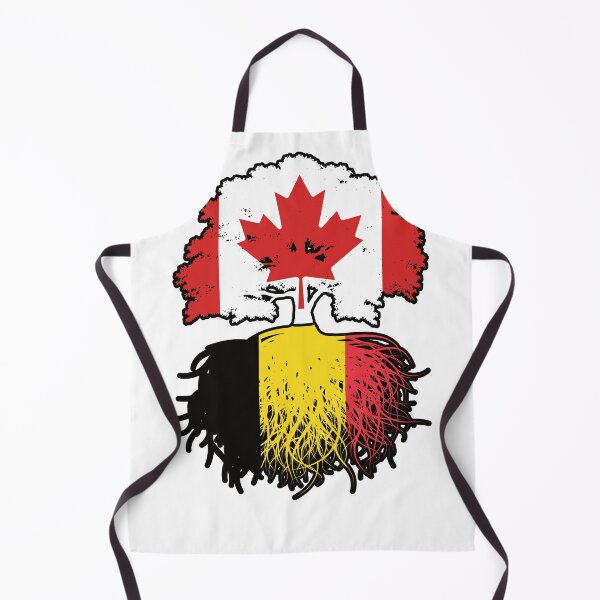 Item preview, Belgium Belgian Canadian Canada Tree Roots Flag designed and sold by FlagX.