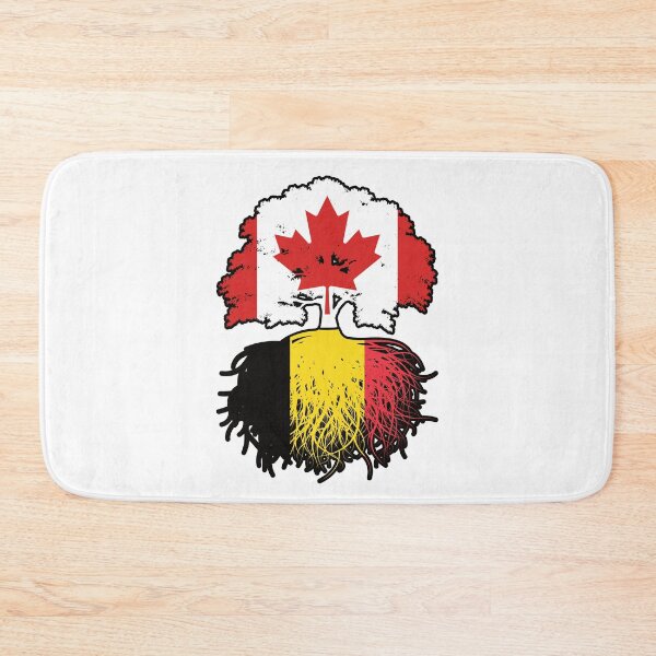 Item preview, Belgium Belgian Canadian Canada Tree Roots Flag designed and sold by FlagX.