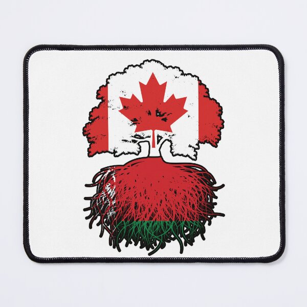 Item preview, Belarus Belarusian Canadian Canada Tree Roots Flag designed and sold by FlagX.