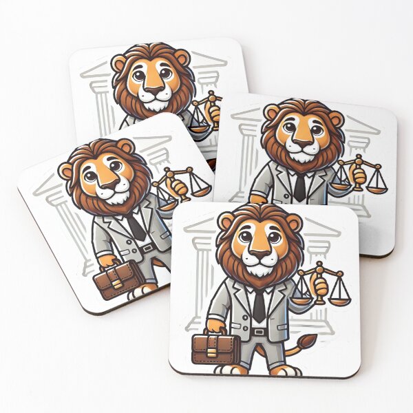 Item preview, Lion Lawyer designed and sold by Topratedgifts.