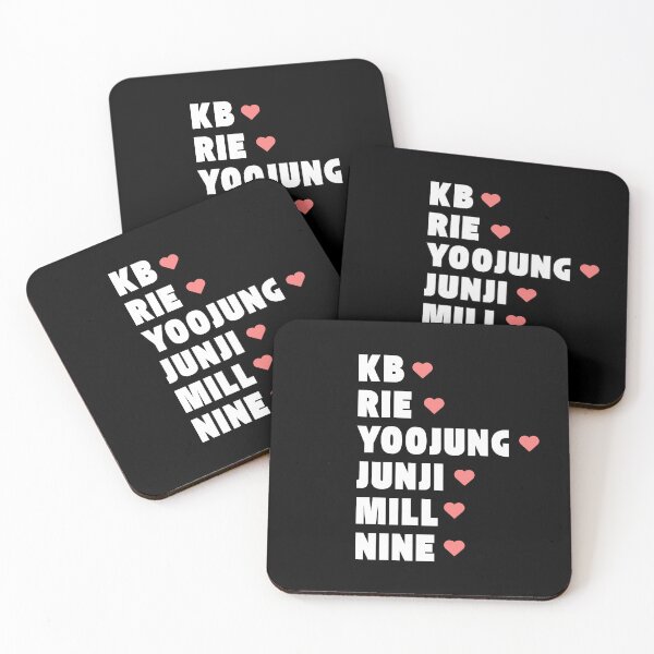 Item preview, OnlyOneOf with Member Names Kpop Group Design BLACK designed and sold by AJUNICE STUDIO.