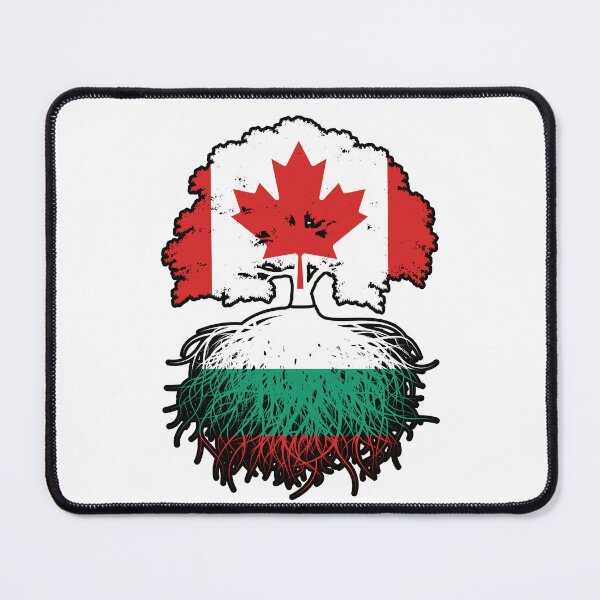 Item preview, Bulgaria Bulgarian Canadian Canada Tree Roots Flag designed and sold by FlagX.
