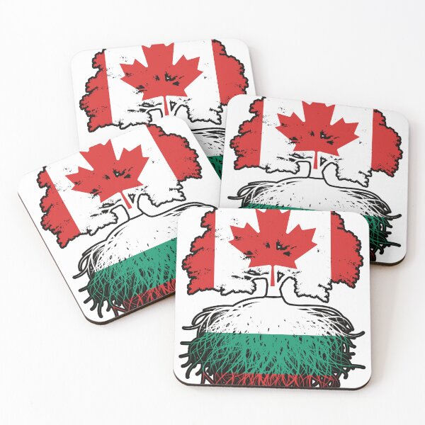 Item preview, Bulgaria Bulgarian Canadian Canada Tree Roots Flag designed and sold by FlagX.