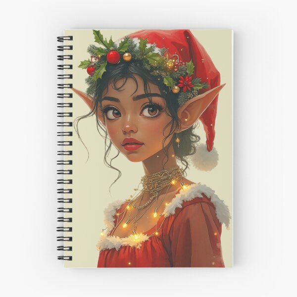 Item preview, Christmas elf girl designed and sold by Kamoufleur.