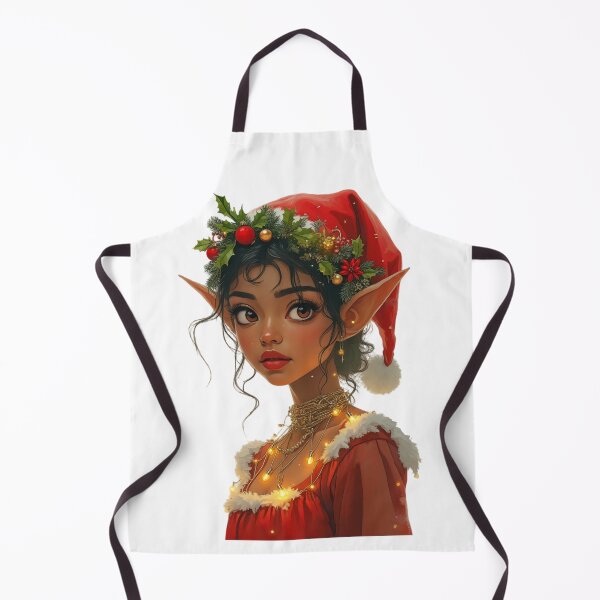 Item preview, Christmas elf girl designed and sold by Kamoufleur.