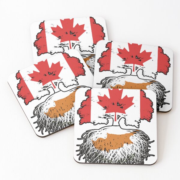 Item preview, Cyprus Cypriot Canadian Canada Tree Roots Flag designed and sold by FlagX.