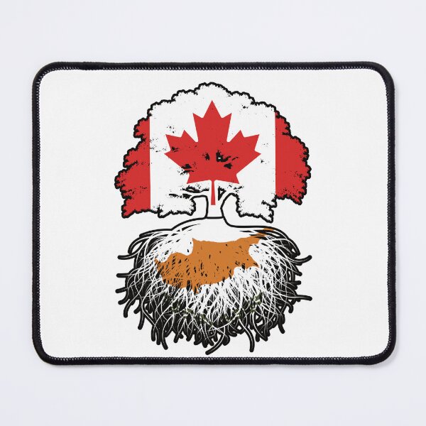 Item preview, Cyprus Cypriot Canadian Canada Tree Roots Flag designed and sold by FlagX.