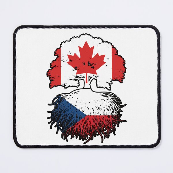 Item preview, Czech Canadian Canada Tree Roots Flag designed and sold by FlagX.
