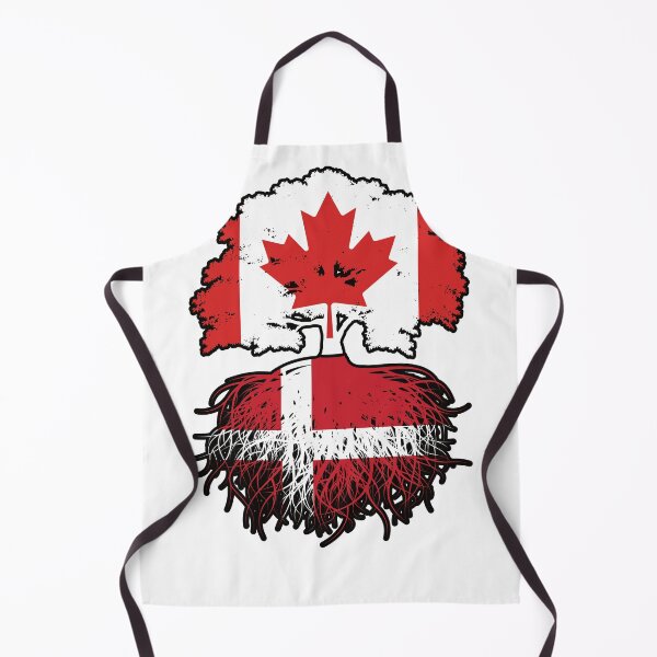 Item preview, Denmark Danish Canadian Canada Tree Roots Flag designed and sold by FlagX.