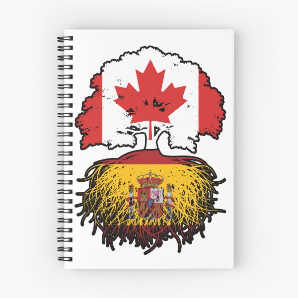 Item preview, Spain Spanish Canadian Canada Tree Roots Flag designed and sold by FlagX.