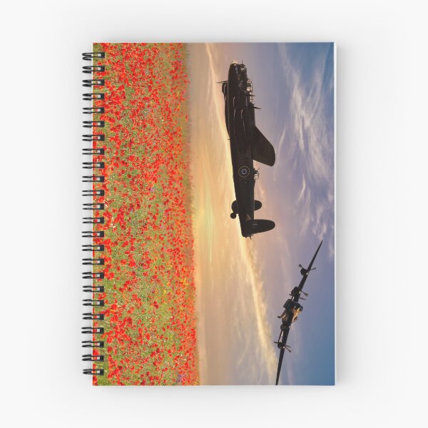 Item preview, Lancasters Over The Poppy Field designed and sold by derekbeattie.