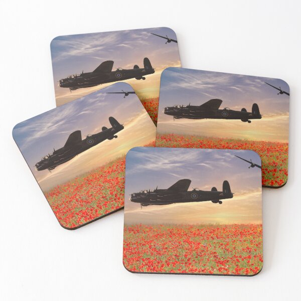 Item preview, Lancasters Over The Poppy Field designed and sold by derekbeattie.