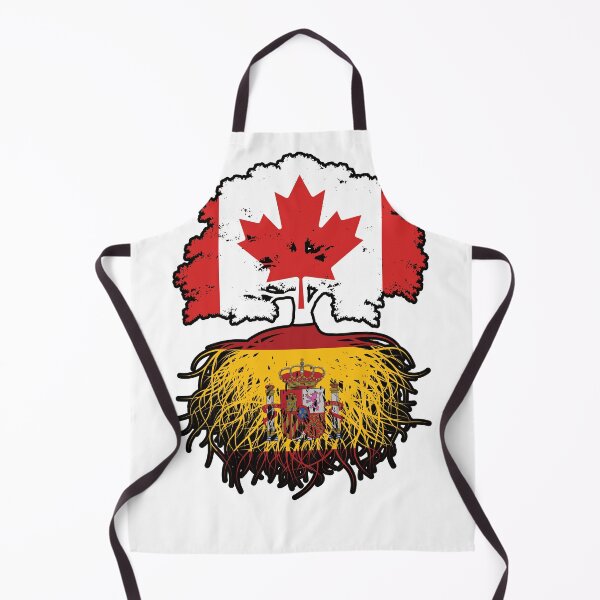 Item preview, Spain Spanish Canadian Canada Tree Roots Flag designed and sold by FlagX.