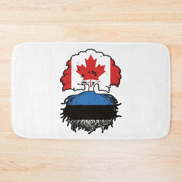 Item preview, Estonia Estonian Canadian Canada Tree Roots Flag designed and sold by FlagX.