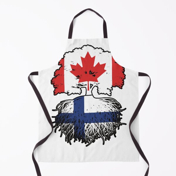 Item preview, Finland Finnish Canadian Canada Tree Roots Flag designed and sold by FlagX.