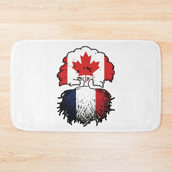 Item preview, France French Canadian Canada Tree Roots Flag designed and sold by FlagX.