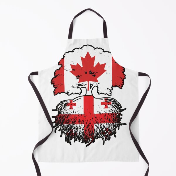 Item preview, Georgia Georgian Canadian Canada Tree Roots Flag designed and sold by FlagX.