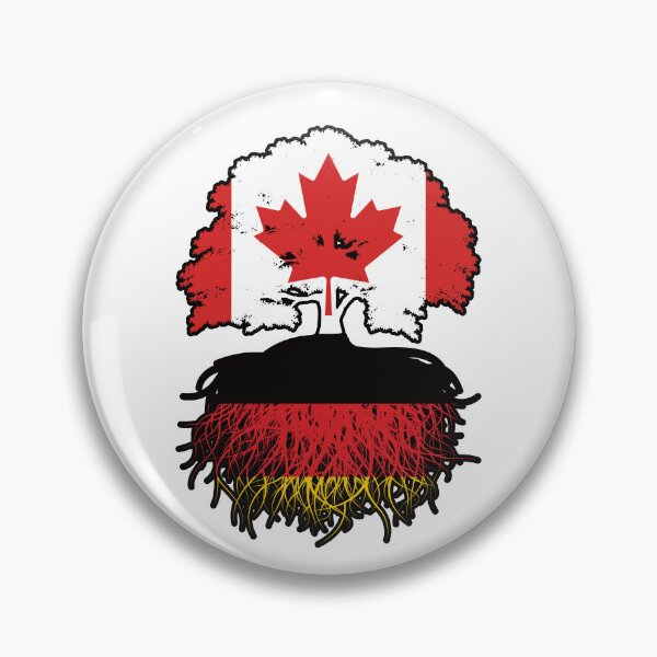 Item preview, Germany German Canadian Canada Tree Roots Flag designed and sold by FlagX.