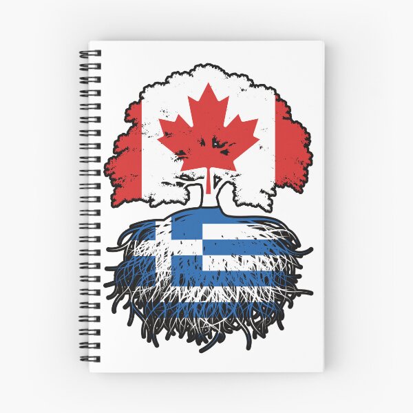 Item preview, Greece Greek Canadian Canada Tree Roots Flag designed and sold by FlagX.