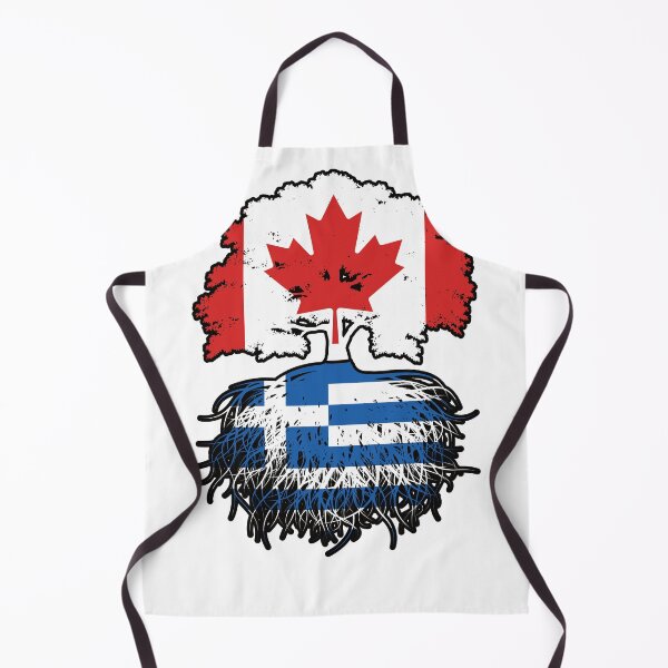 Item preview, Greece Greek Canadian Canada Tree Roots Flag designed and sold by FlagX.
