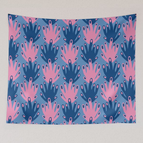 Item preview, algae (blue, pink) designed and sold by cora-fl.