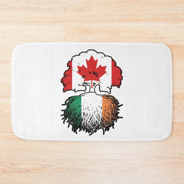 Item preview, Ireland Irish Canadian Canada Tree Roots Flag designed and sold by FlagX.
