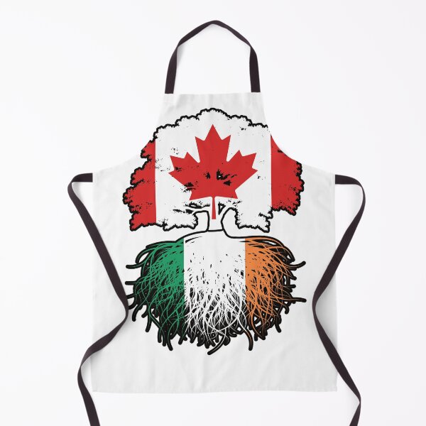 Item preview, Ireland Irish Canadian Canada Tree Roots Flag designed and sold by FlagX.