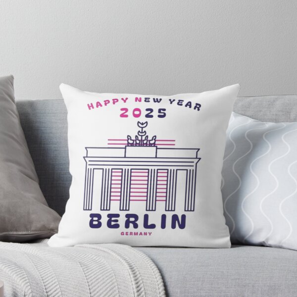 Artikelvorschau, T-shirt Happy New Year Berlin Germany 2025 entworfen und verkauft von Scouts4ever.