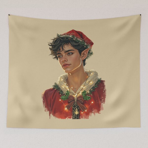 Item preview, Dreamy christmas elf man  designed and sold by Kamoufleur.