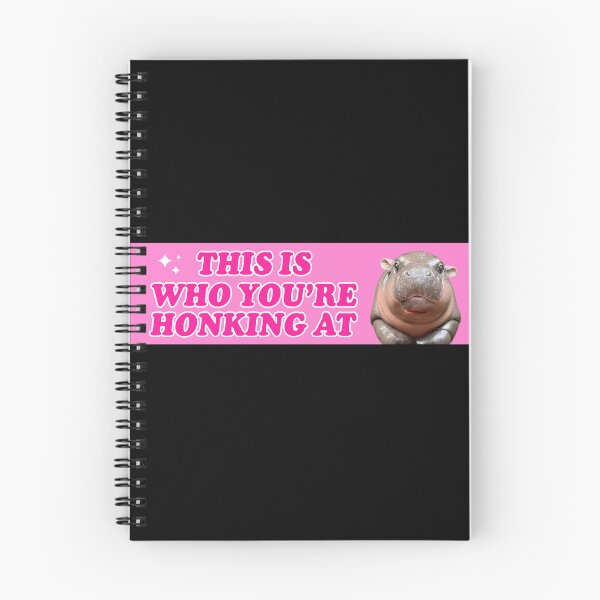 Item preview, Moo Deng Bumper, This is Who You're Honking At Meme Bumper, cute baby hippo designed and sold by Jaxym.