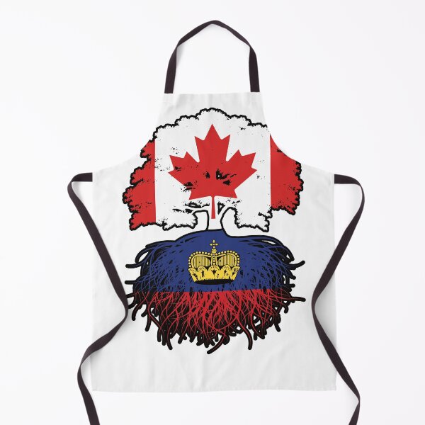 Item preview, Liechtenstein Liechtensteiner Canadian Canada Tree Roots Flag designed and sold by FlagX.