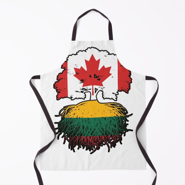 Item preview, Lithuania Lithuanian Canadian Canada Tree Roots Flag designed and sold by FlagX.