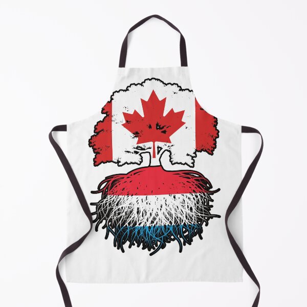 Item preview, Luxembourg Luxembourgian Canadian Canada Tree Roots Flag designed and sold by FlagX.