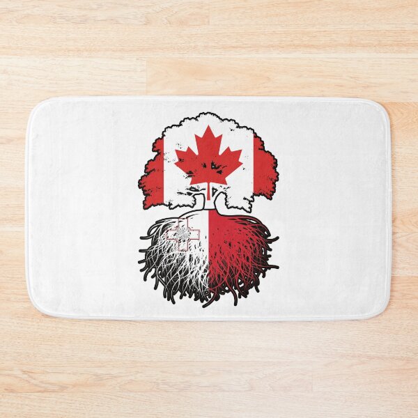 Item preview, Malta Maltese Canadian Canada Tree Roots Flag designed and sold by FlagX.