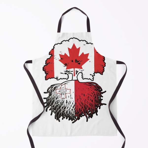 Item preview, Malta Maltese Canadian Canada Tree Roots Flag designed and sold by FlagX.