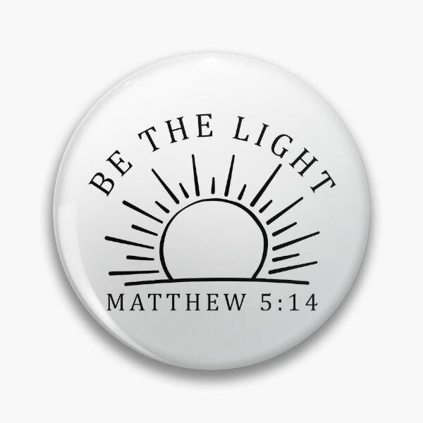 Item preview, Be the light matthew 514 designed and sold by Dominika Farkašová.