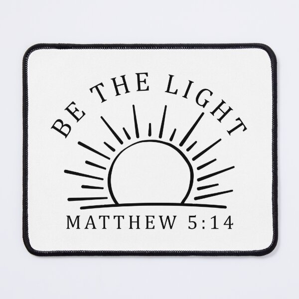 Item preview, Be the light matthew 514 designed and sold by Dominika Farkašová.