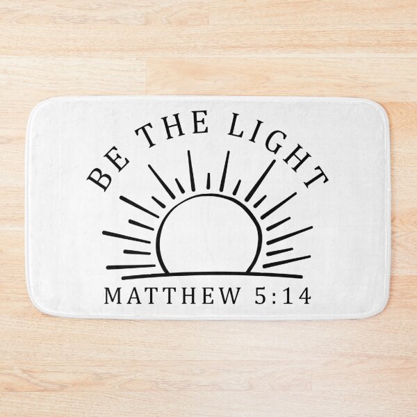 Item preview, Be the light matthew 514 designed and sold by Dominika Farkašová.