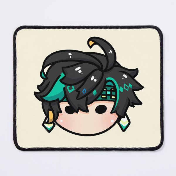 Item preview, Kinich chibi head genshin impact Morcaworks designed and sold by Morcawork.
