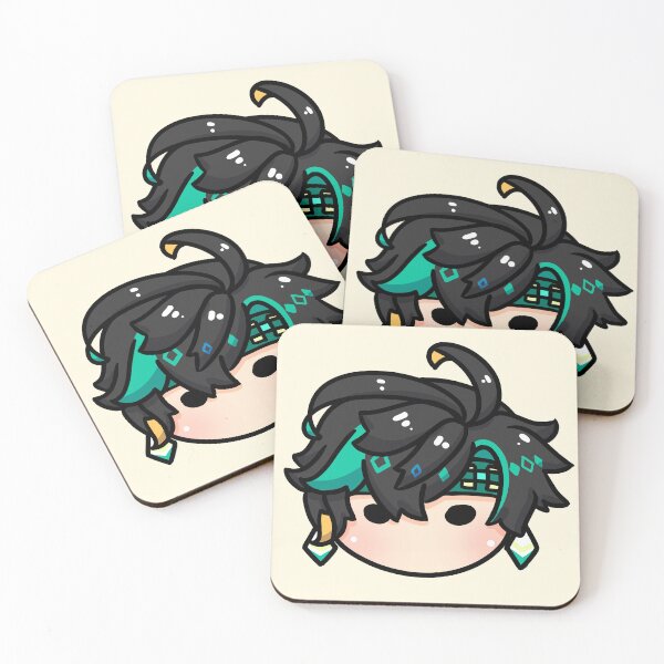Item preview, Kinich chibi head genshin impact Morcaworks designed and sold by Morcawork.