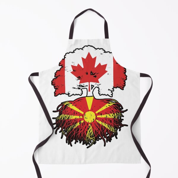Item preview, Macedonia Macedonian Canadian Canada Tree Roots Flag designed and sold by FlagX.