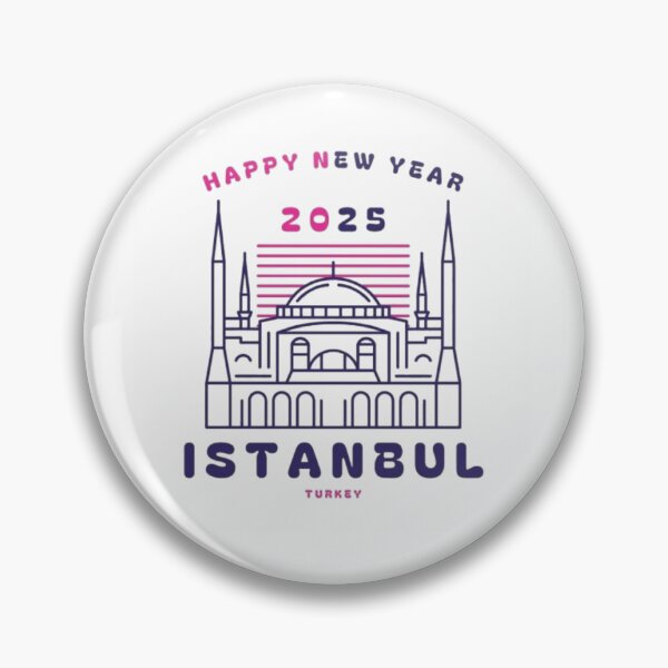 Item preview, T-shirt Happy New Year Istanbul Turky 2025 designed and sold by Scouts4ever.