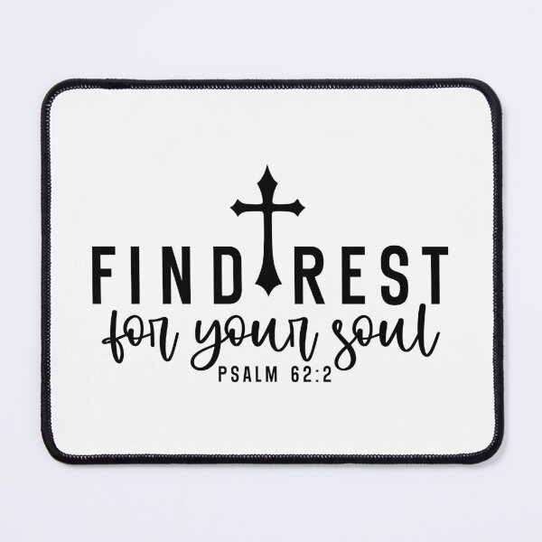 Item preview, Find rest for your soul psalm 622 designed and sold by Dominika Farkašová.