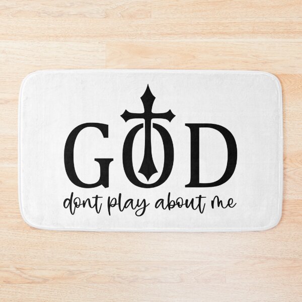 Item preview, God dont play about me designed and sold by Dominika Farkašová.
